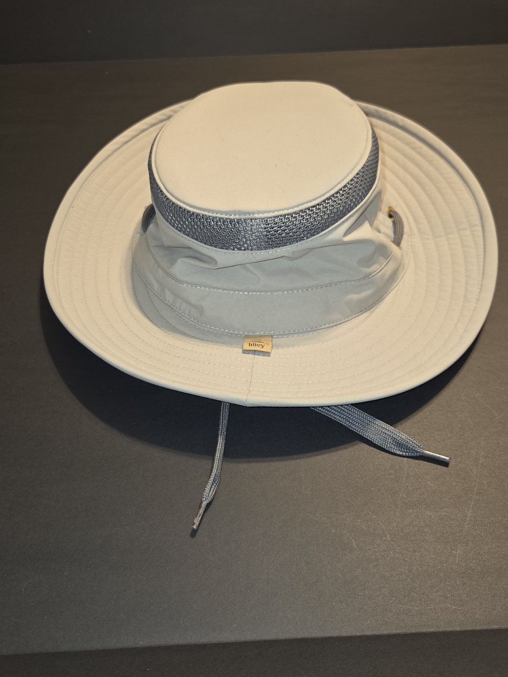 Men's Light Beige Outdoor Boonie Hat with Adjustable Chin Cord - Picture 2 of 5